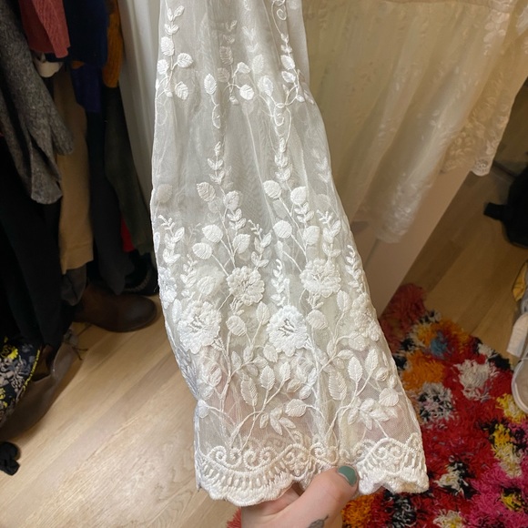 Boohoo Dainty Boho Lace Dress - Picture 4 of 8